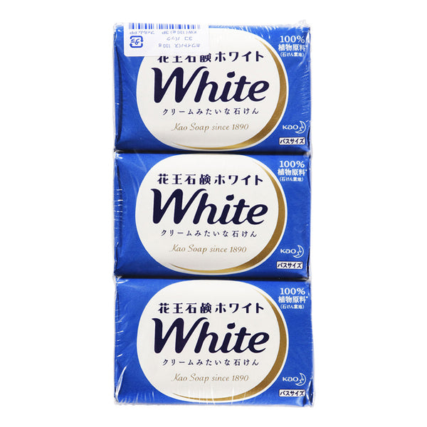 KAO White Soap 花王香皂 130g x 3pcs (3 types)