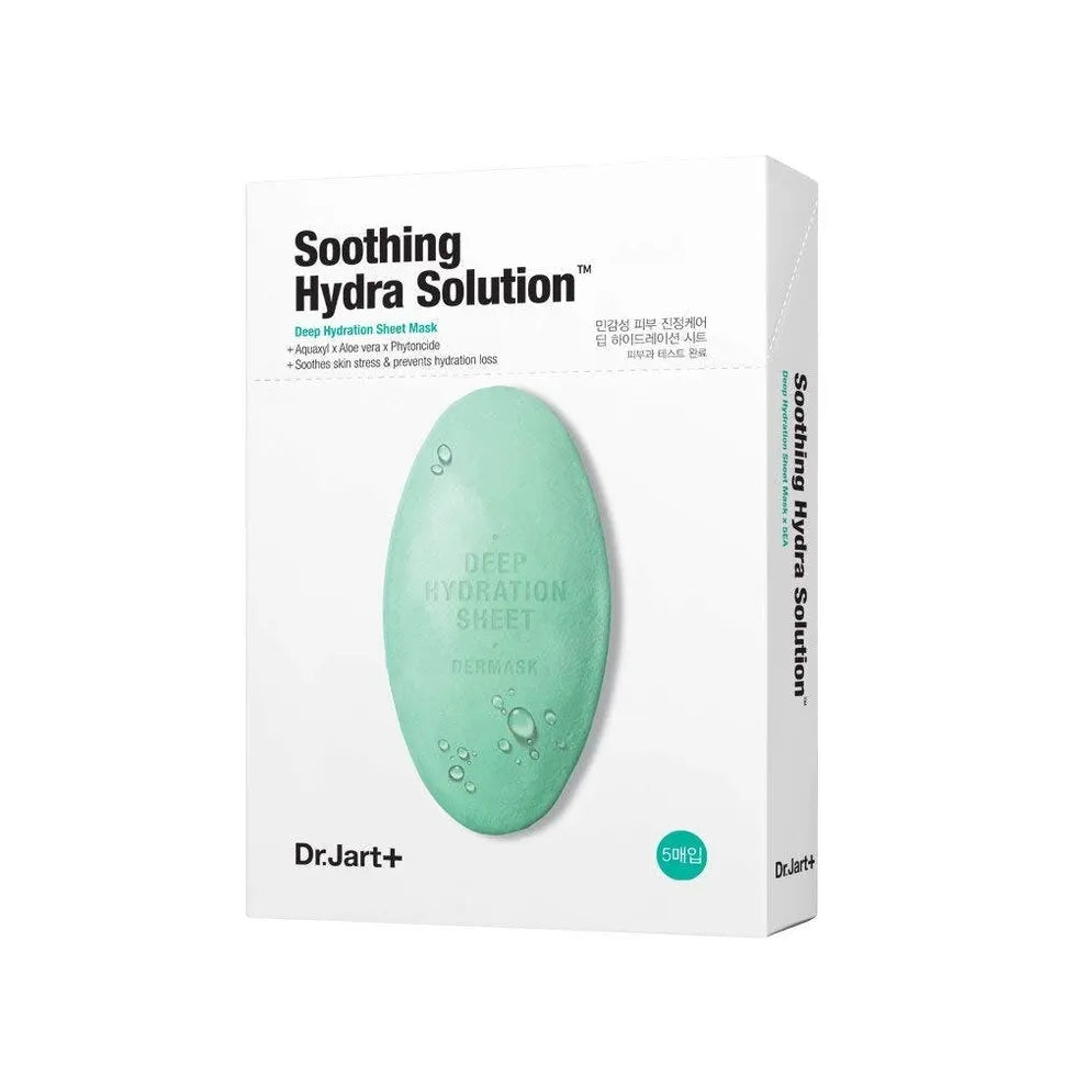 Dr. Jart+ Soothing Hydra Solution Mask 綠色藥丸抗敏鎮靜面膜 5pcs