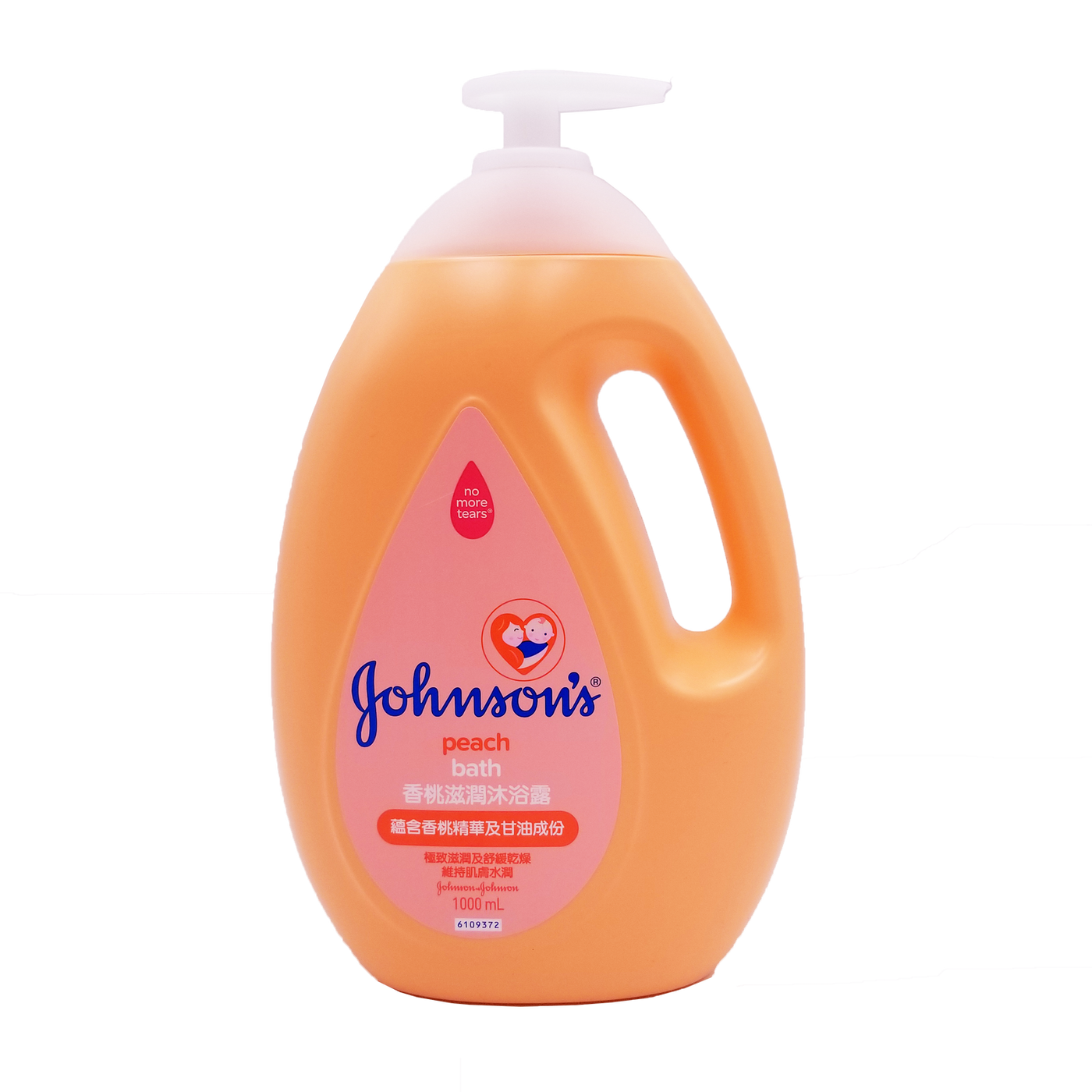 Johnson's baby Peach Bath 強生香桃滋潤沐浴乳 1000ml