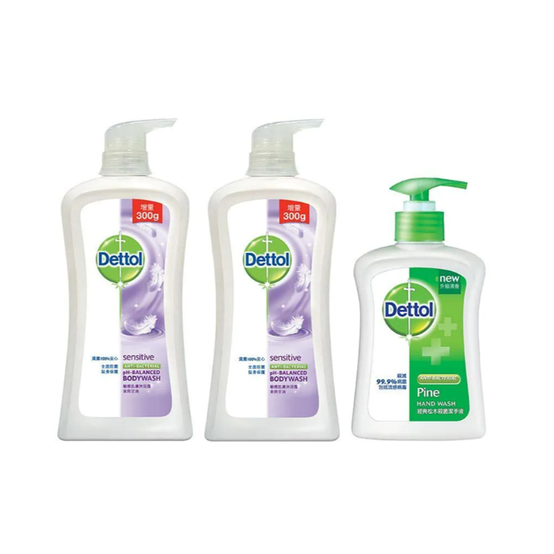 DETTOL pH-Balanced Body Wash Set【Sensitive Skin】滴露沐浴露套装【敏感肌膚】