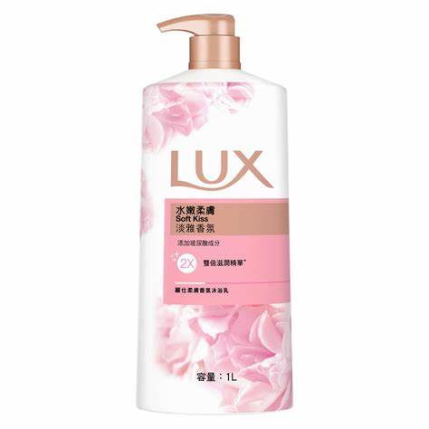 Lux Soft Kiss Body Wash 力士 水嫰柔膚淡雅香氛沐浴乳 1L