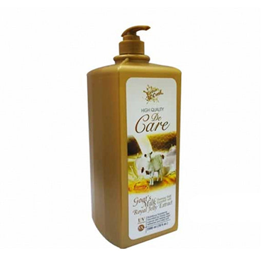 DE CARE Goat's Milk Foaming Bath Enriched with Royal Jelly Extract 羊奶沐浴露 蜂蜜味 2300ml