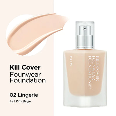 CLIO Kill Cover Founwear Foundation 防曬粉底液 38g SPF30 PA+++ (3 types/3款)