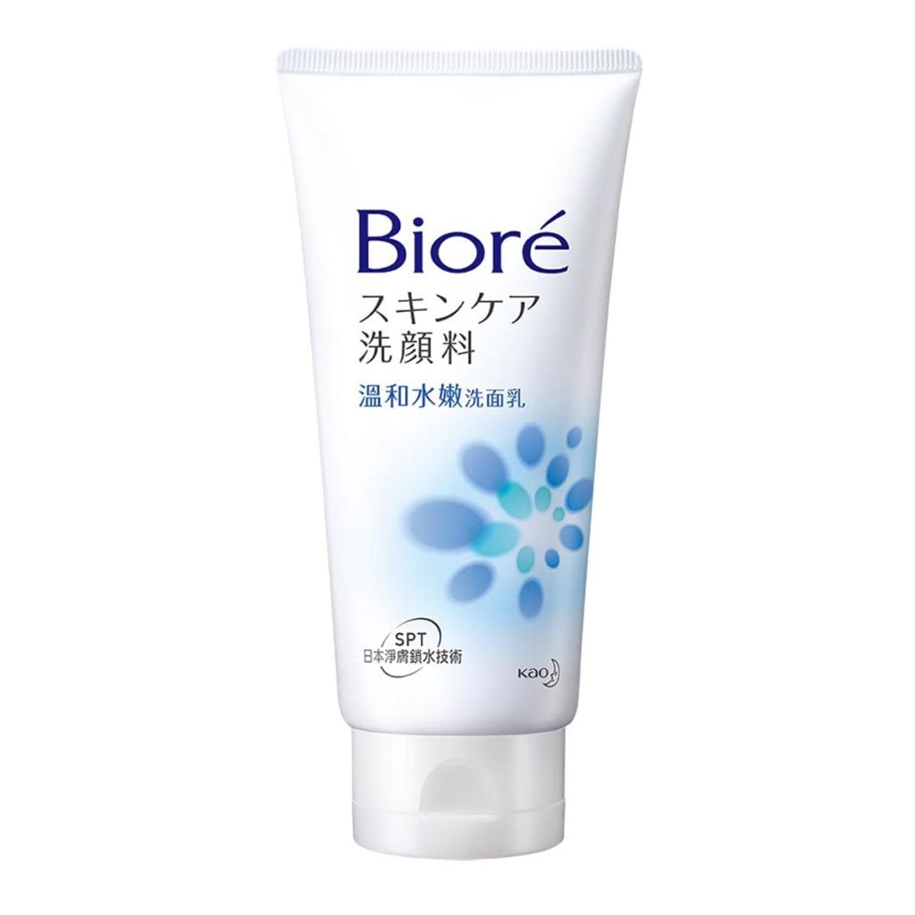 KAO Biore Facial Foam Mild 花王碧柔溫和水嫩洗面膏 100g