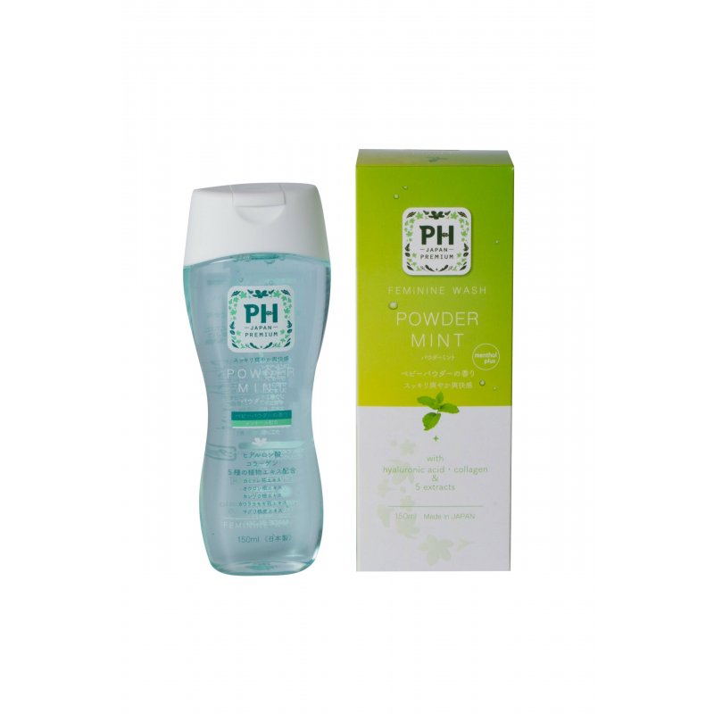 PH Japan Premium Feminine Wash (Powder Mint) 日本高級女性衛生液 (粉香薄荷味) 150ml