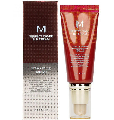 MISSHA Perfect Cover BB Cream 謎尚完美亮白抗皺BB霜 No.23 Natural Beige 50ml